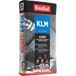 Клей для плитки BauGut KLM 25 кг