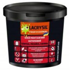 Клей для плитки и мозаики Lacrysil монтажный акриловый 8 кг