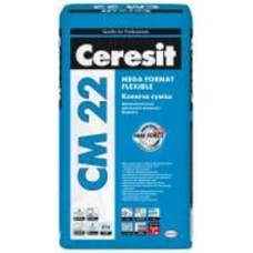 Клей для плитки Ceresit CM 22 Mega Format Flexible 25 кг