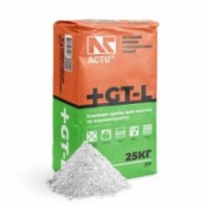 Клей для керамической плитки ACTU и керамогранита ПРО, GT-L, 25 кг