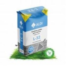 Клей для плитки ALDI морозостойкий L-32 для внешних работ 25 кг