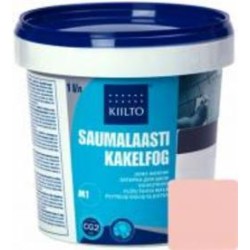 Затирка для плитки Kiilto Kesto 20 1 кг розовый