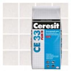 Затирка для плитки Ceresit CE 33 Plus 100 2 кг белый