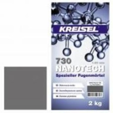 Затирка для плитки KREISEL Nanotech 730 8А 2 кг графитовый