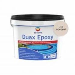 Затирка для плитки Eskaro Duax Epoxy бежевый 2 кг бежевый