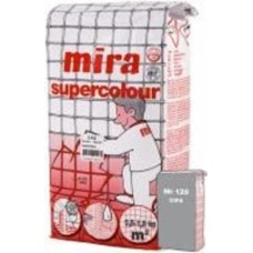 Затирка для плитки Mira Supercolour 120 5 кг серый