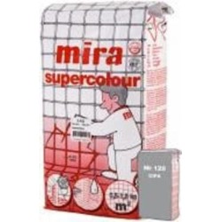 Затирка для плитки Mira Supercolour 120 5 кг серый