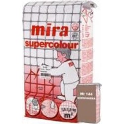 Затирка для плитки Mira Supercolour 144 5 кг коричневый