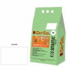 Затирка для плитки Cercol F.15 Setastuc 00 5 кг белый