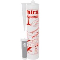 Герметик силиконовый Mira санитарный Supersil 120 серый 300 мл