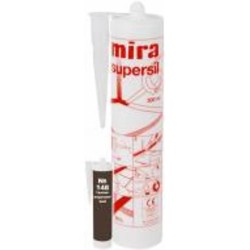 Герметик силиконовый Mira санитарный Supersil 148 темно-коричневый 300 мл