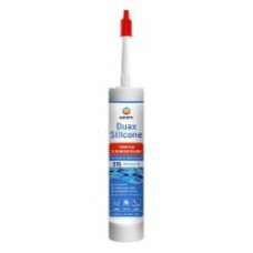 Герметик силиконовый Eskaro Duax Silicone №210 белый 300 мл