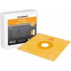 Лист гидроизоляционный фланцевый Sika SCHONOX 180x180mm D35mm