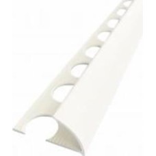 Уголок для плитки Braz Line алюминий BLB-5402-75-9016-K.27 2,7 м белый