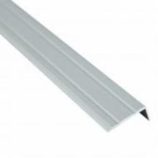 Лестничный профиль рифленый Braz Line 24,5x10x900 мм серебро