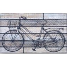 Коврик Multy Home Bicycle & Wood 45х75 см