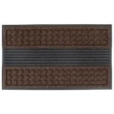 Коврик Multy Home Scrape'n Brush коричневый 45x75 см