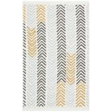 Ковер Ekohali Arya AR 19 White Black 160x230 см двусторонний