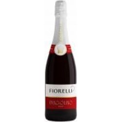 Вино игристое Fiorelli Фраголино Россо красное сладкое 0,75 л