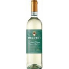 Вино Decordi Pinot Grigio белое сухое 0,75 л