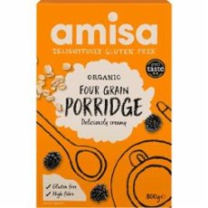 Каша овсяная TM AMISA 4 злаки Органик без глютена (8000019521249)
