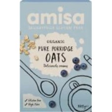 Каша овсяная TM AMISA Органик без глютена 325 г (8000019521247)