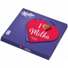 Конфеты Milka из молочного шоколада с ореховой начинкой 110 г