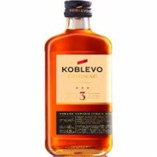 Коньяк Коблево 3 звездочки 0,25 л