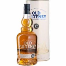 Виски Old Pulteney 12 лет выдержки в подарочной упаковке 0,7 л