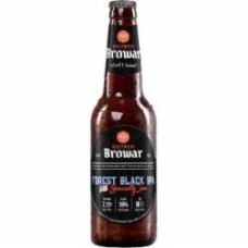 Пиво Волинський Бровар Forest Black Ipa темное нефильтрованное 7.3% 0,35 л