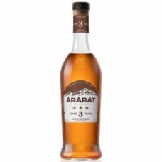 Бренди Ararat 3 года выдержки 40% 0,5 л