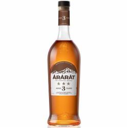 Бренди Ararat 3 года выдержки 40% 0,7 л