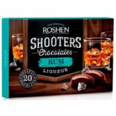 Конфеты Roshen Shooters с ромовым ликером 150 г (4823077618901)