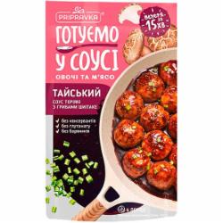 Соус Приправка тайский Терияки с грибами шиитаке 140 г (4820195512500)