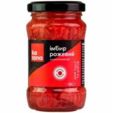 Имбирь розовый маринованный 180г (4820131230024)