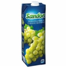 Сок Sandora Виноградный белый 0,95л
