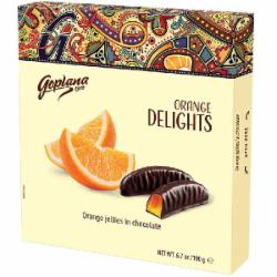 Конфеты Goplana 190 г (Delights апельсин)