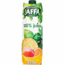 Сок Jaffa Тропические фрукты 100% 0,95л