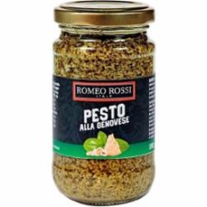 Крем-паста Romeo Rossi Песто Дженовезе без чеснока 180г (8056598490855)