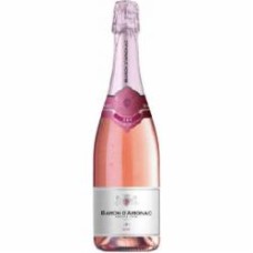 Вино игристое Baron d'Arignac Rose Dry Sparkling розовое брют 750 мл