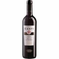 Вино Canti Merlot Veneto Medium Sweet полусладкое красное 0,75 л