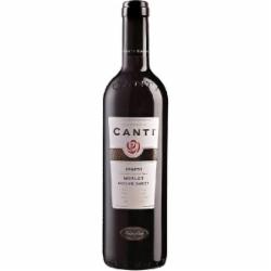 Вино Canti Merlot Veneto Medium Sweet полусладкое красное 0,75 л