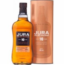 Виски Isle of Jura 10yo 40% в подарочной коробке 0,7 л