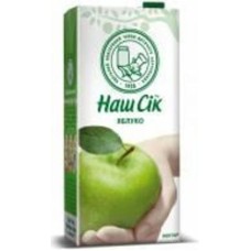 Нектар Наш Сік Яблочный 1,93 л