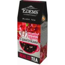 Чай черный Edems Барбарис / Гибискус с кусочками 100 г