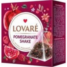 Чай Lovare черный пакетированный «Pomegranate Shake» 15 шт.