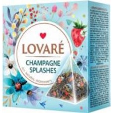 Чай Lovare черный+зеленый пакетированный «Shampagne splashes» (4820198874612) 15 шт.