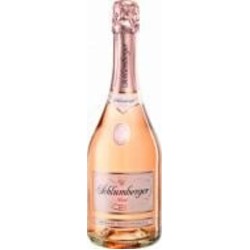 Вино игристое SCHLUMBERGER Rose розовое брют 11,5 % 0,75 л
