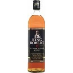 Виски KING ROBERT II Blended Scotch Whisky 0,5 л