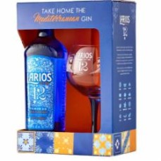 Джин Larios 12 Premium Gin с бокалом 0,7 л